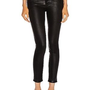 MOTHER Swooner Ankle black coated